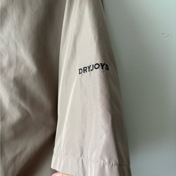 Footjoy short sleeve men's Golf wind barker color cream size‎ L - Picture 3 of 5